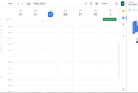 Ada berapakah pengelompokkan agenda yang terdapat pada Google Calender ?