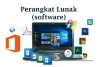 Jenis Perangkat Lunak Gambar/icon perangkat Bahasa Nama aplikasi lunak operasi aplikasi utility pemrog raman X