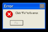 Error Messages